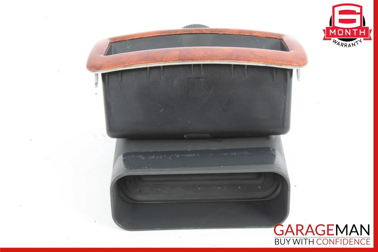 00-06 Mercedes W220 S55 AMG Center Console Rear Air Vent 2208300654 Wood OEM