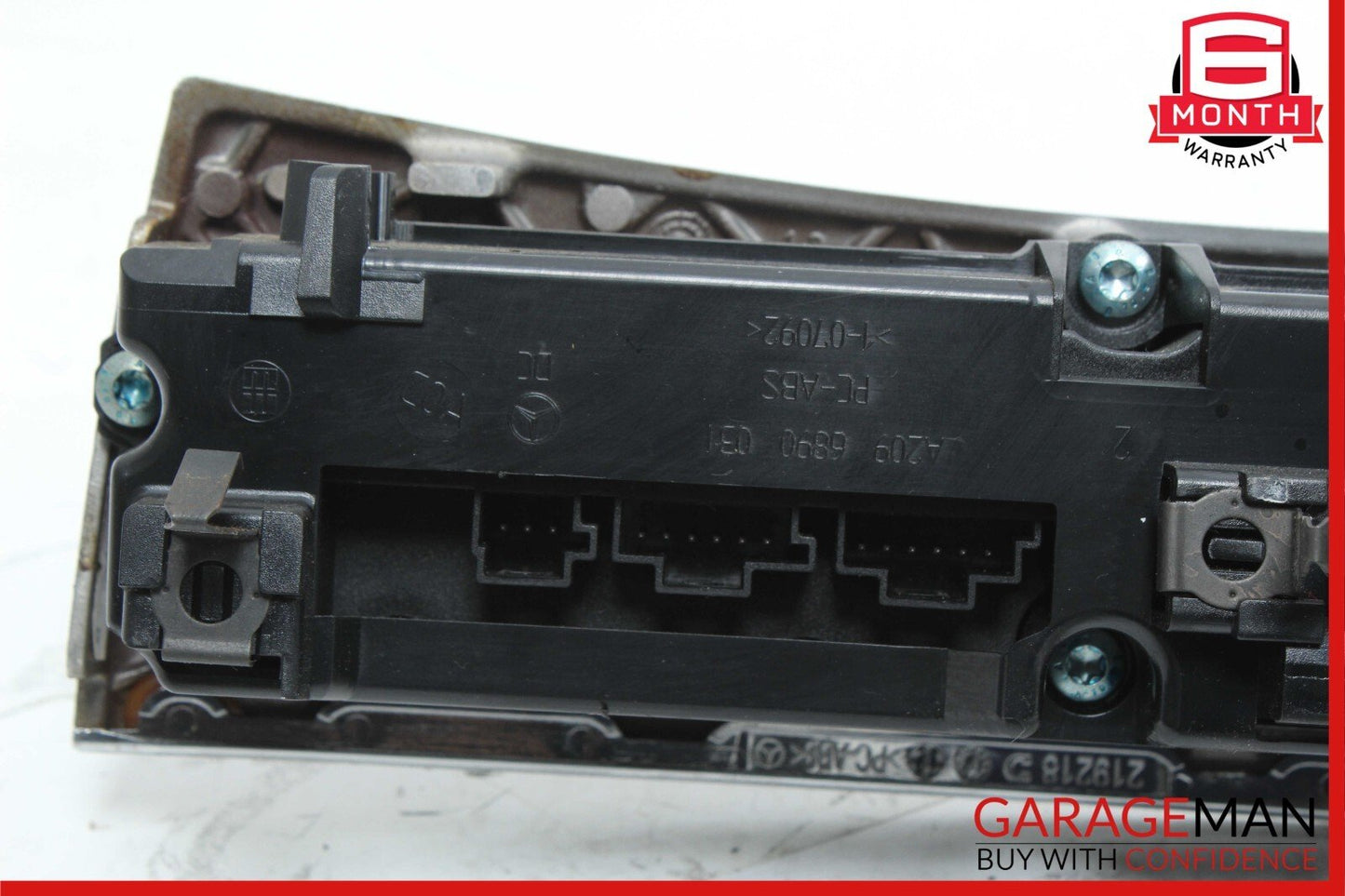 05-09 Mercedes CLK550 CLK500 Center Dash Dashboard Control Switch Control Wood