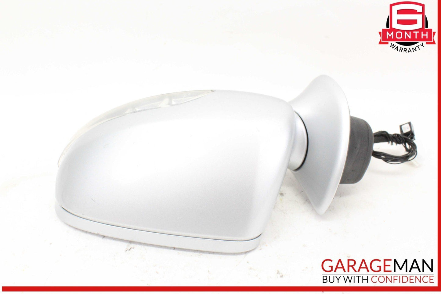 07-09 Mercedes W211 E320 CDI Front Left Side Door Rear View Mirror Silver OEM