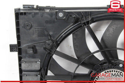 11-18 Porsche Cayenne 958 Engine Cooling Fan Motor Shroud Assembly OEM