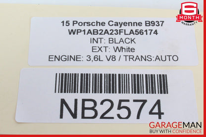 11-18 Porsche Cayenne 958 Rear Left / Right Side Door Control Module Unit OEM