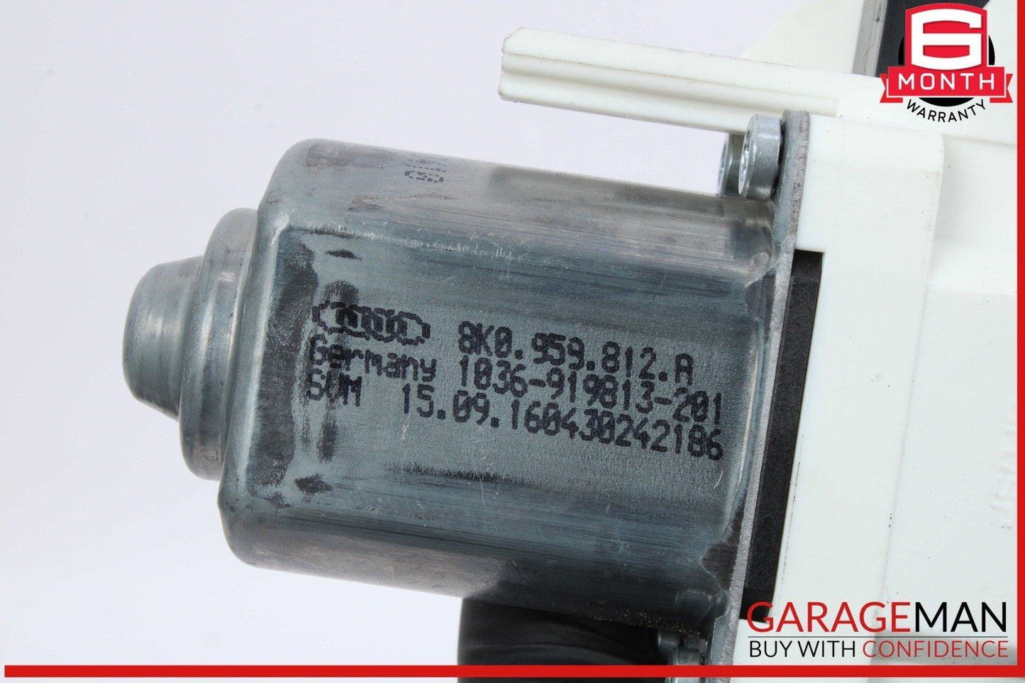 12-18 Audi A6 S6 SQ5 Rear Right Passenger Side Window Regulator Motor OEM