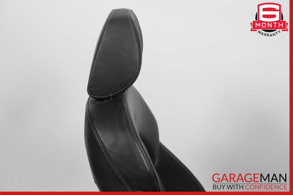 09-17 Audi Q5 Front Left Side Complete Seat Cushion Cover Assembly Black