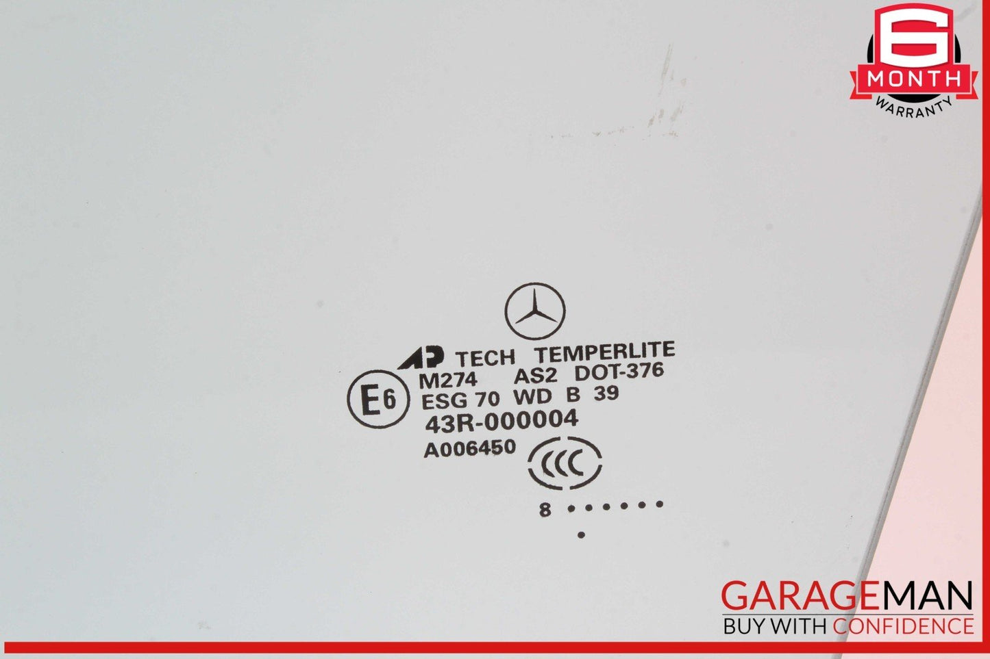 06-12 Mercedes X164 GL550 GL450 Front Left Side Door Window Auto Glass OEM