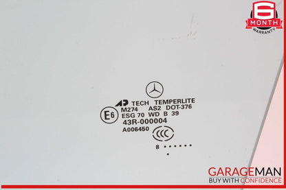 06-12 Mercedes X164 GL550 GL450 Front Left Side Door Window Auto Glass OEM