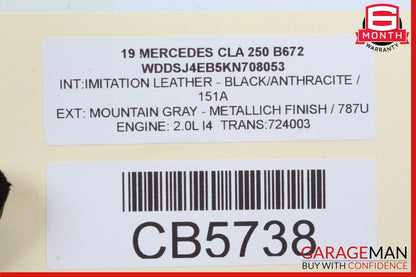 14-19 Mercedes W117 CLA250 Front Right or Left Dash AC A/C Air Vent Grille Trim