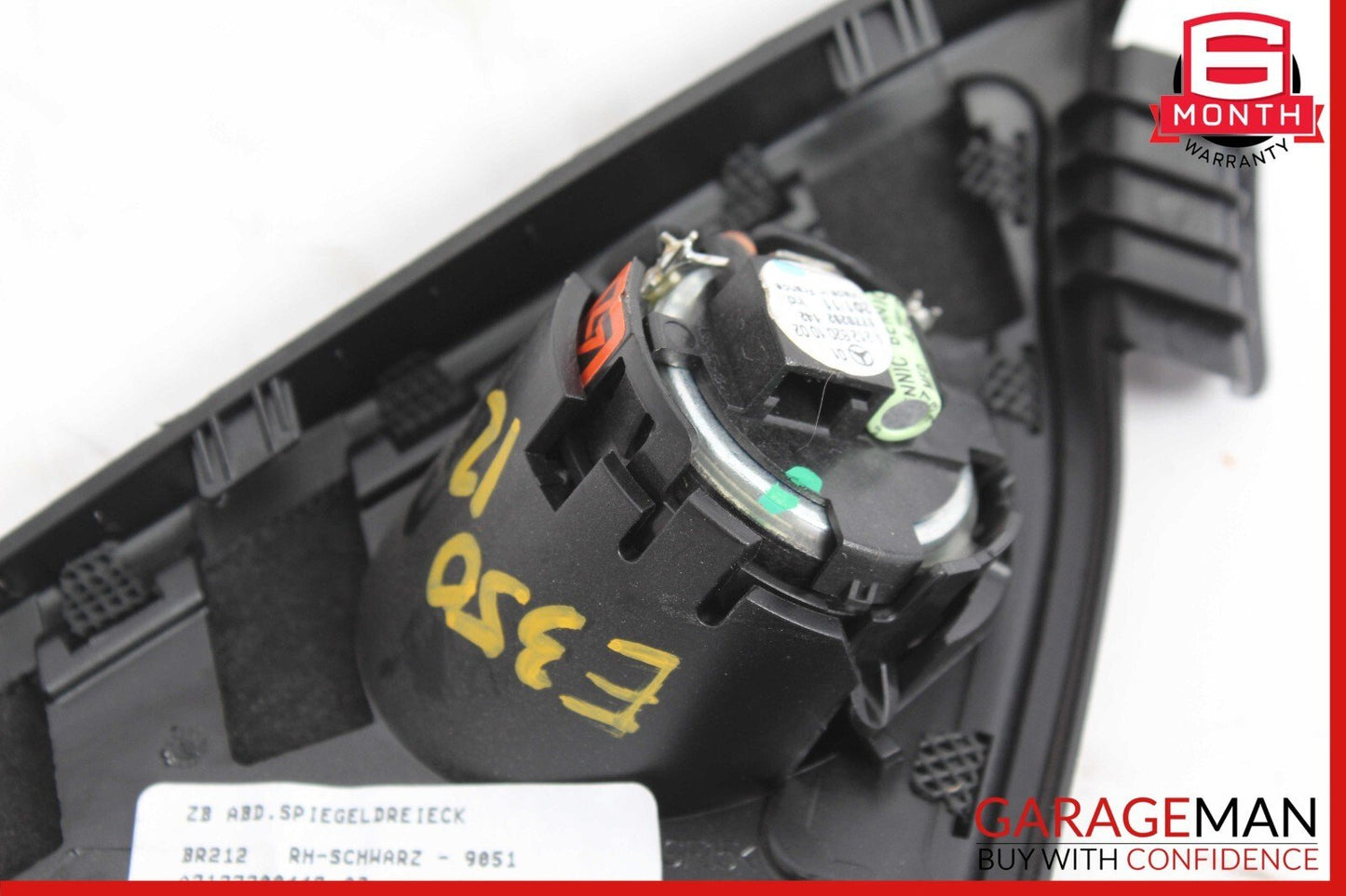 10-16 Mercedes W212 E350 Front Right Side Door Panel Tweeter Speaker Cover OEM