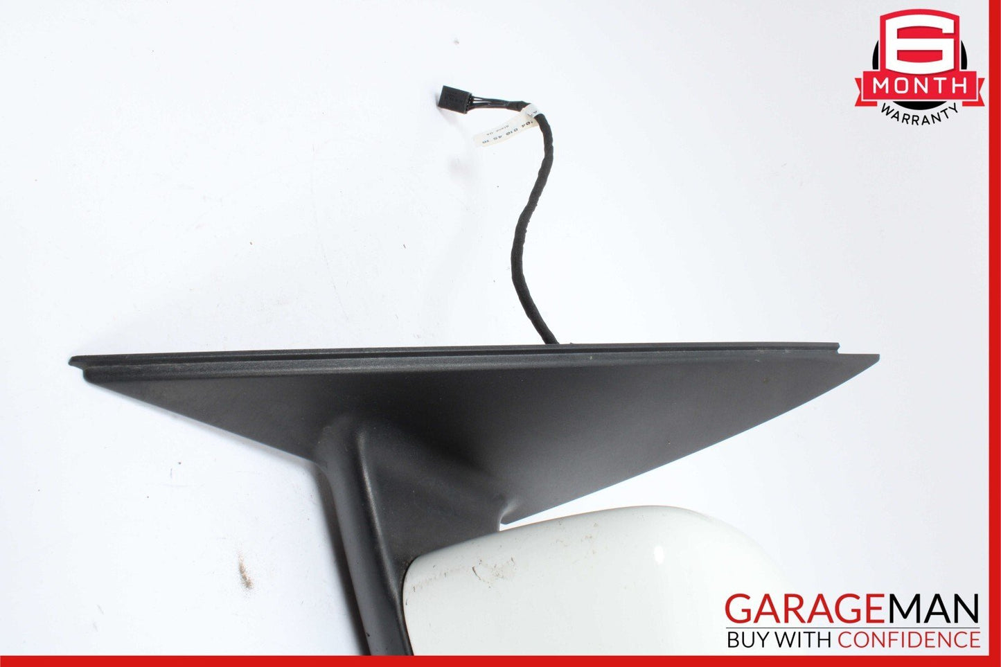 10-11 Mercedes W204 C300 Front Left Driver Side Rear View Door Mirror White OEM