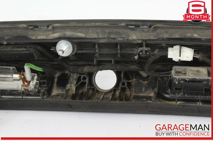 14-17 Maserati Ghibli Rear Trunk Lid Parking Camera Molding Trim Panel Assembly