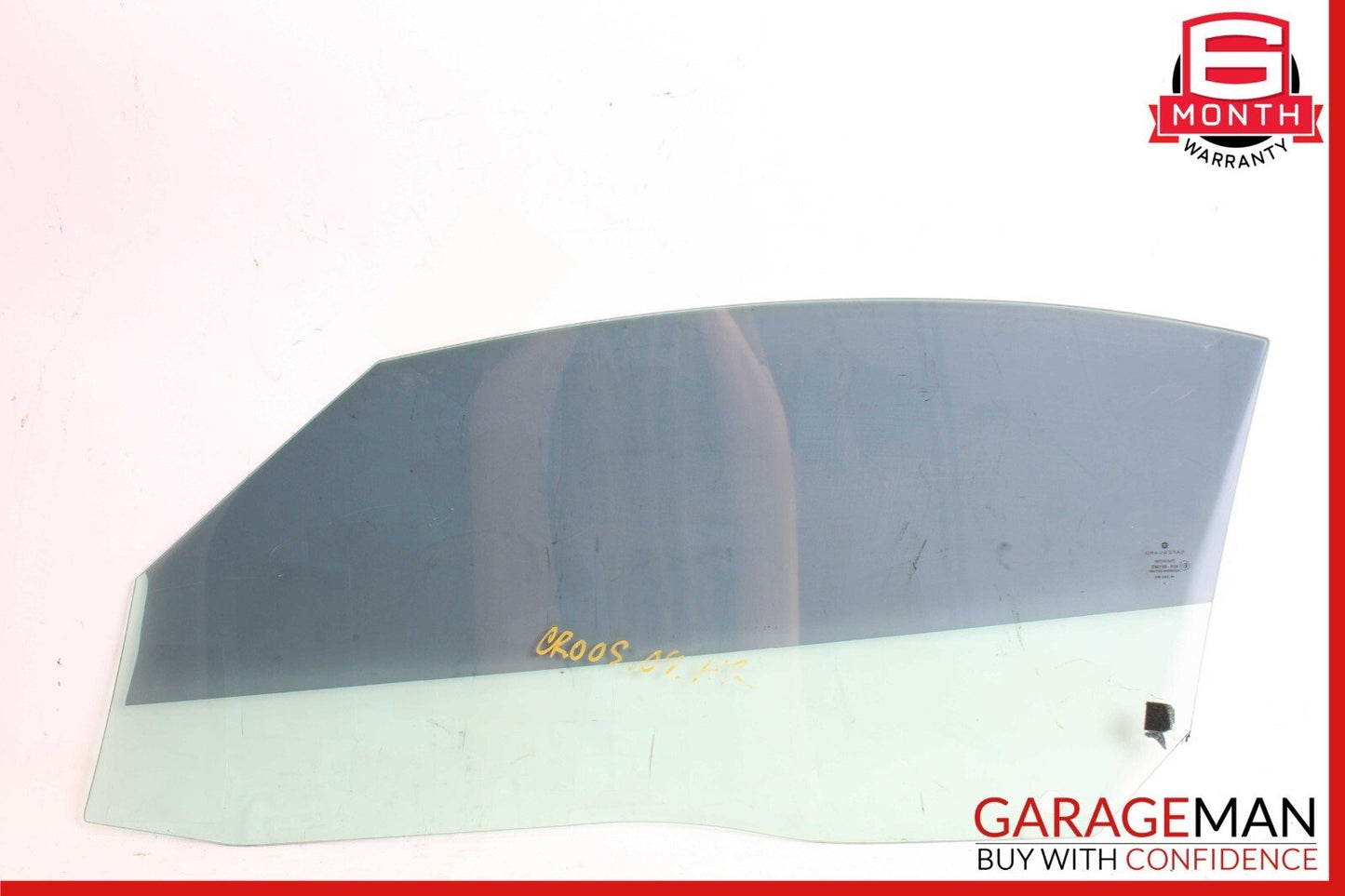 04-08 Chrysler Crossfire Pilkington Front Right Side Door Window Auto Glass OEM