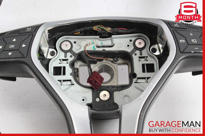 12-18 Mercedes W212 E350 E250 Steering Wheel Black w/ Paddle Shifters