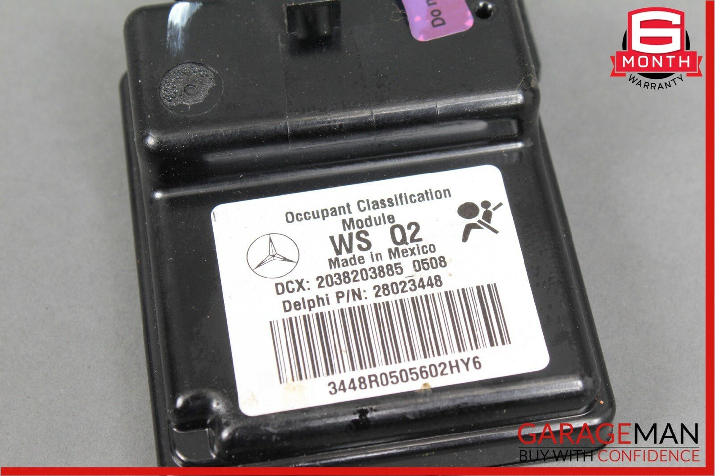 05-07 Mercedes W203 C230 C320 Front Right Occupancy Seat SRS Control Module ÐÐ
