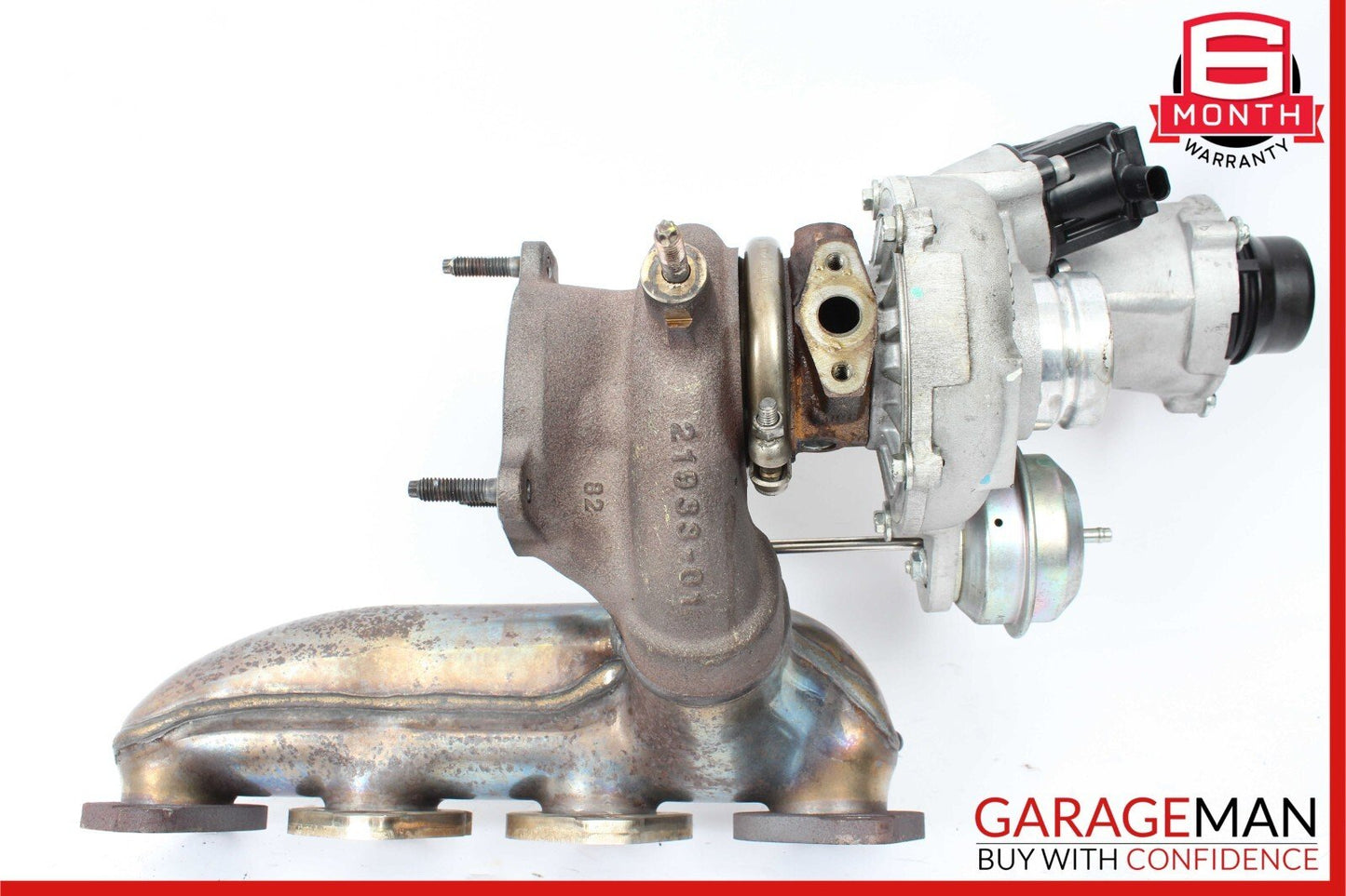 12-15 Mercedes C250 SLK250 1.8L M271 Turbo Turbocharger Manifold Assembly