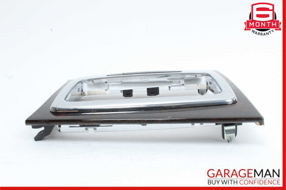 08-15 Mercedes W204 C300 Center Console Shifter Trim Cover Panel Bezel Wood Assy
