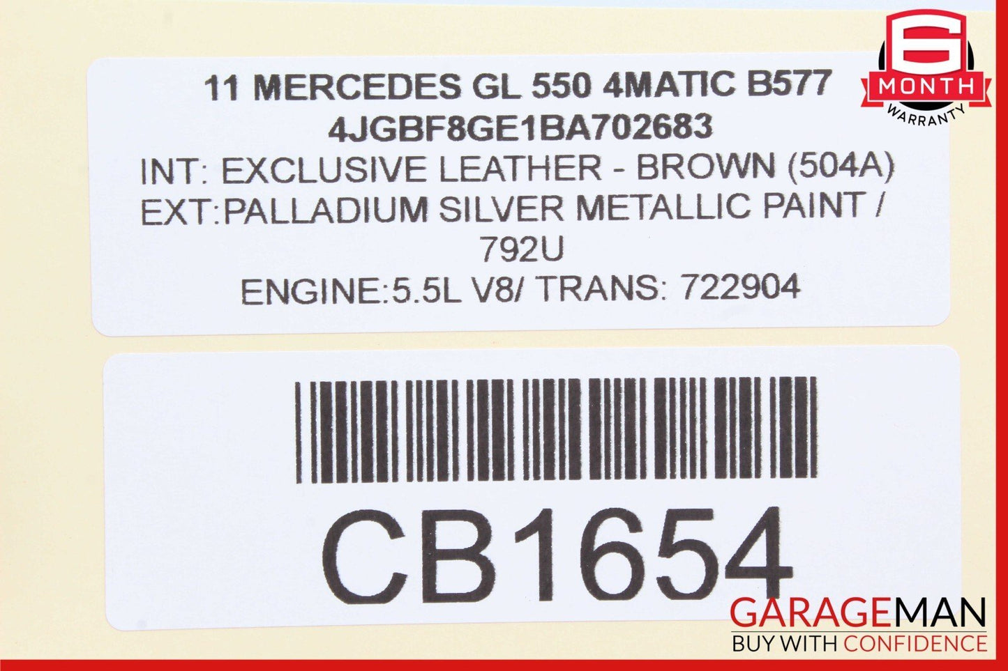 05-14 Mercedes R230 SL550 E350 GL550 Communication Interface Module