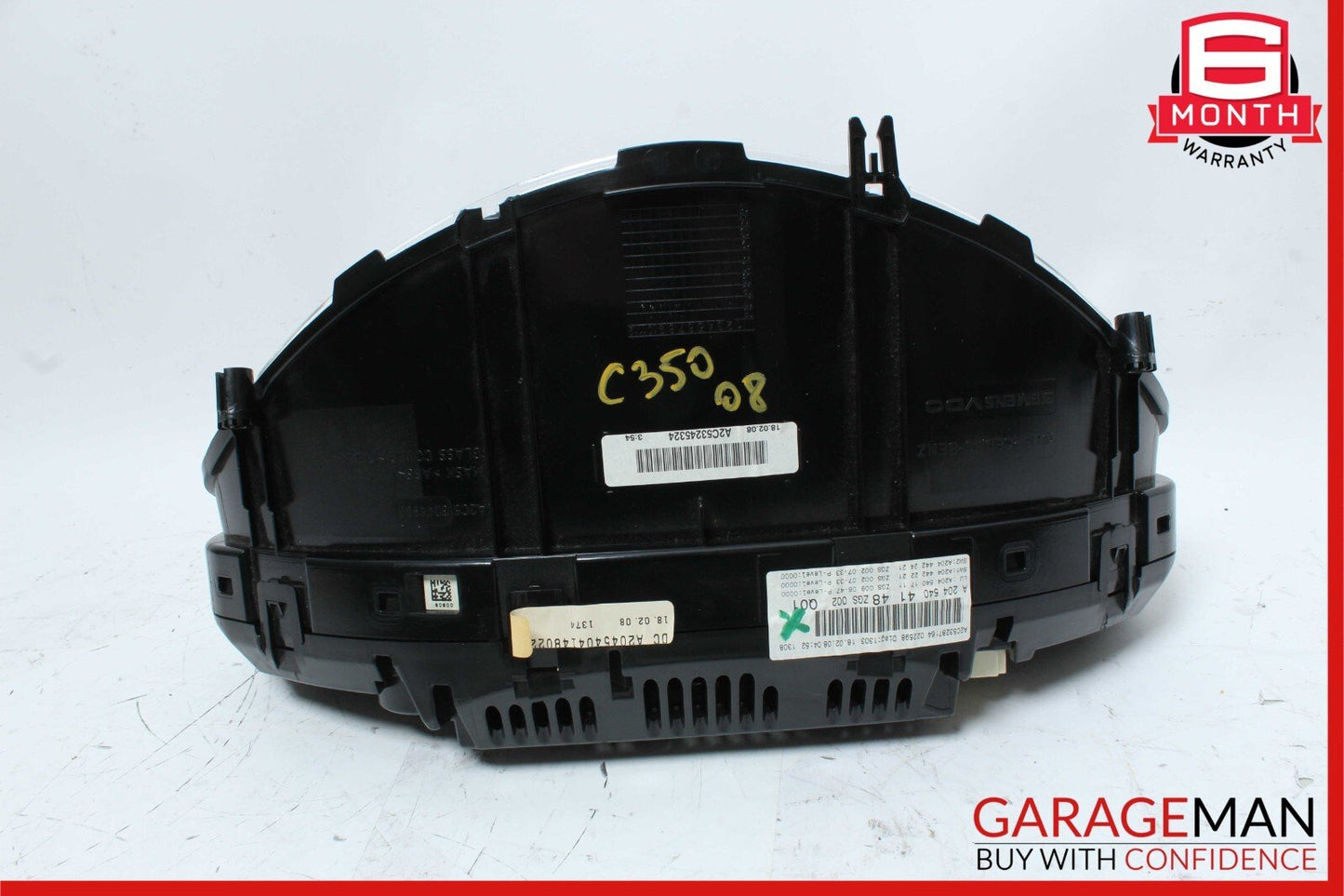 08-11 Mercedes W204 C300 C350 Instrument Speedometer Cluster 2045404148 OEM