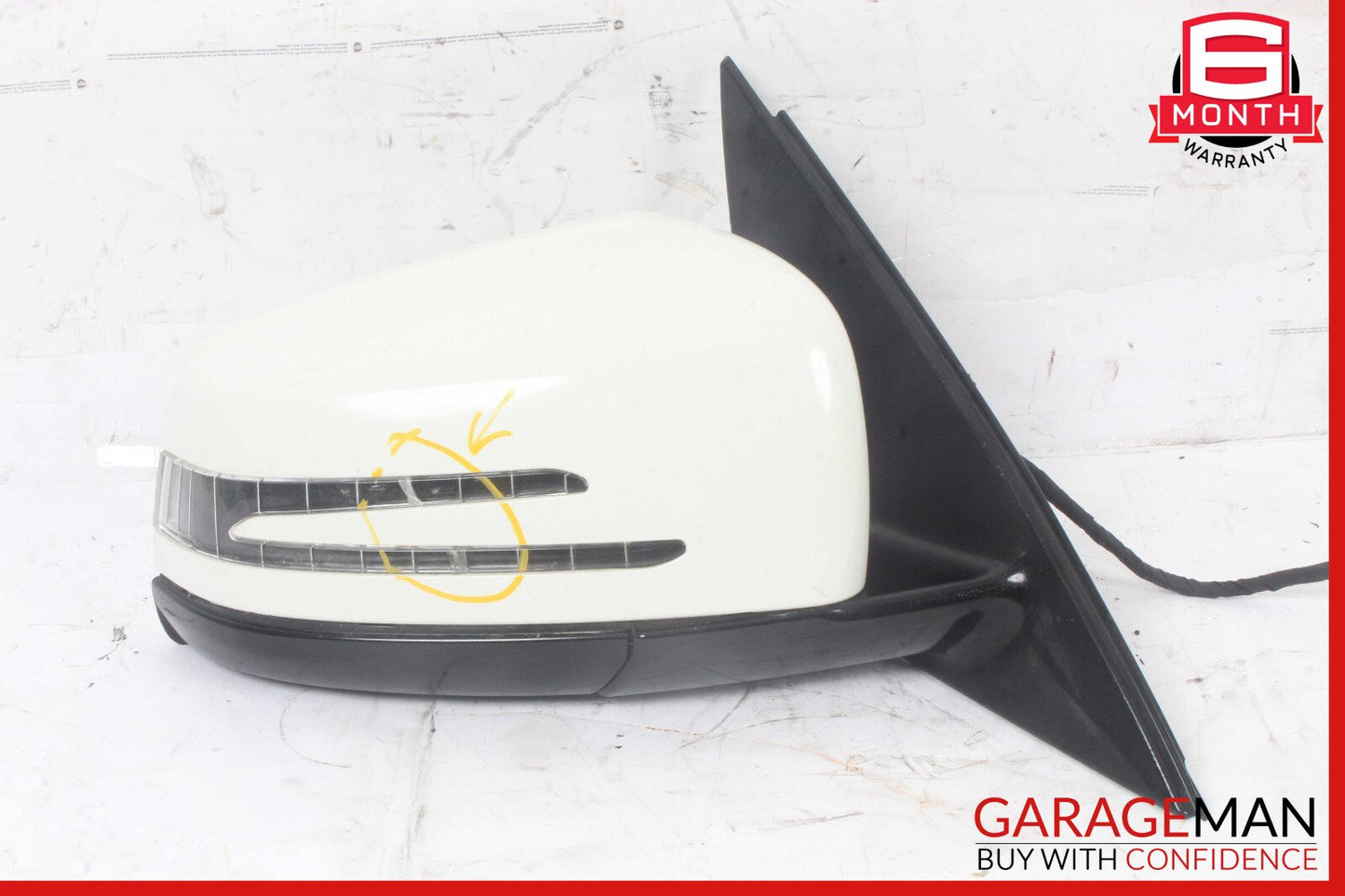 10-13 Mercedes W212 E400 E500 E63 AMG Front Right Side Mirror Door Rear View OEM