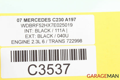 01-07 MERCEDES W203 C230 FRONT LEFT DRIVER SIDE DOOR CONTROL MODULE Q9 OEM