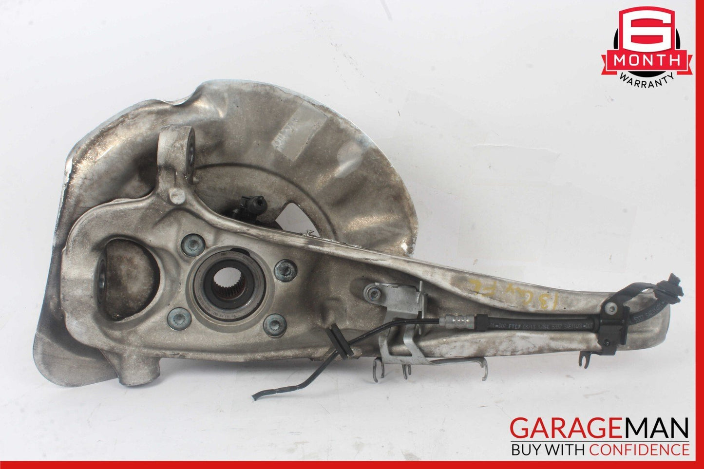 11-18 Porsche Cayenne S 958 Front Left Driver Spindle Knuckle Hub Bearing OEM