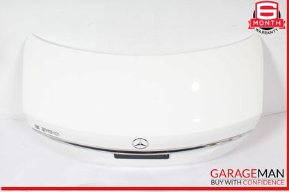 17-20 Mercedes W213 E300 Rear Trunk Lid Deck Shell Panel Cover OEM