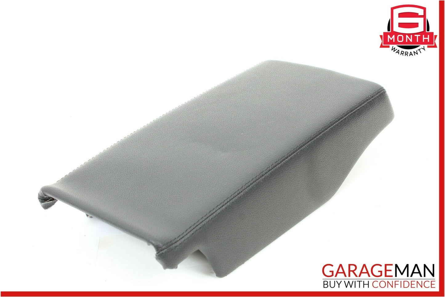 03-06 Mercedes R230 SL500 Center Console Rear Lid Cover Panel Leather Black OEM