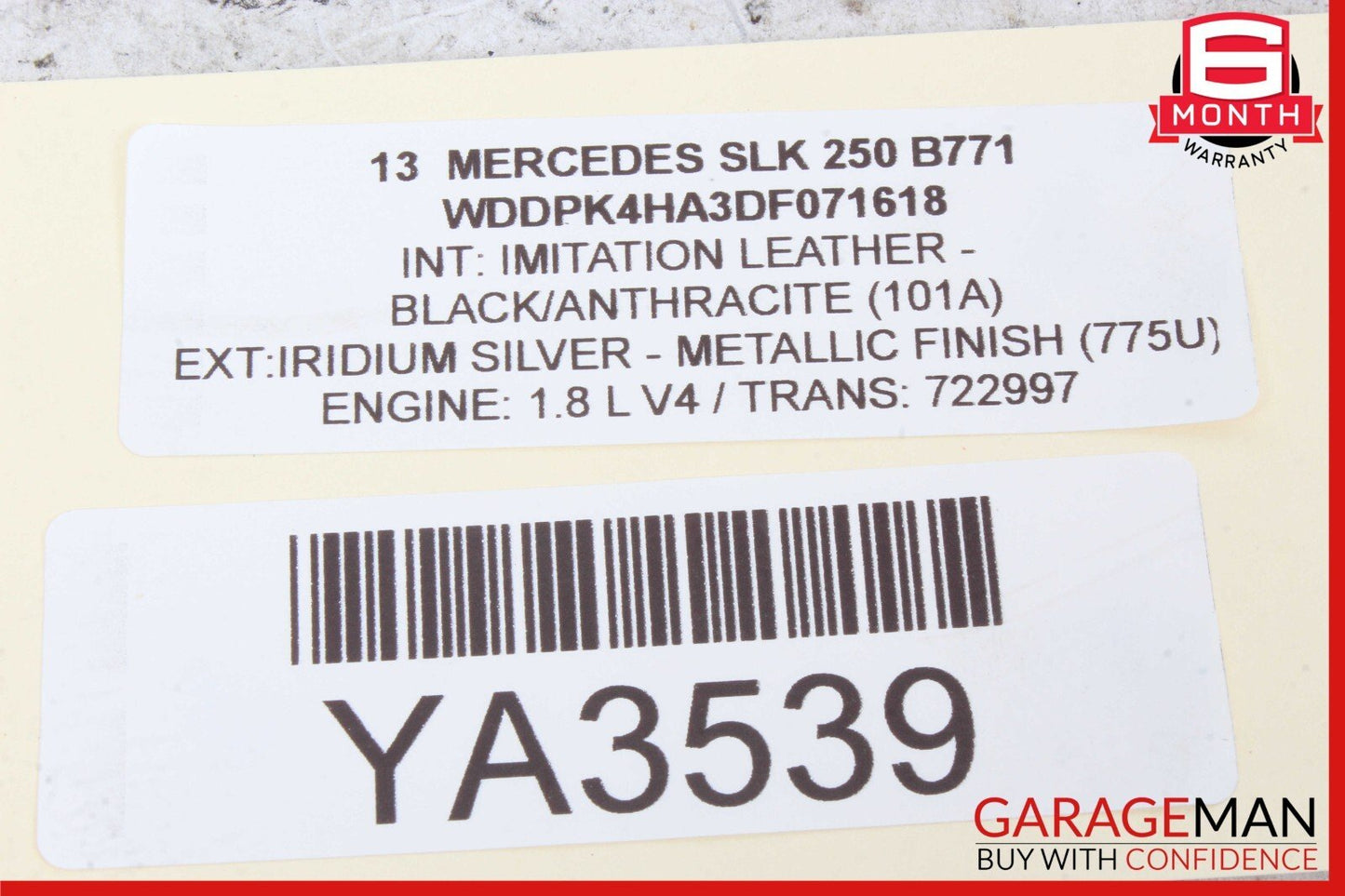 10-17 Mercedes E250 E350 SLK250 C250 Sirius Satellite Radio Receiver DL4490