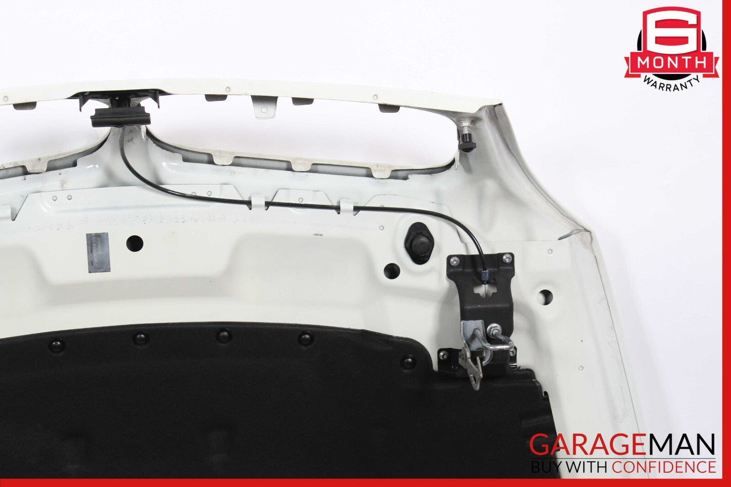 07-13 BMW X5 X6 Front Hood Bonnet Panel Cover Assembly White OEM