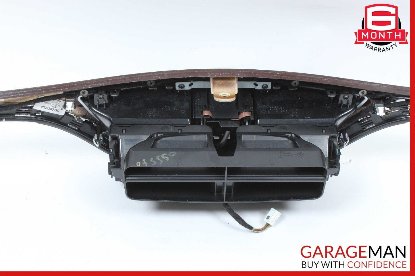 07-09 Mercedes W221 S550 Center Dash Trim Bezel Air Vent A/C Heater Assembly OEM