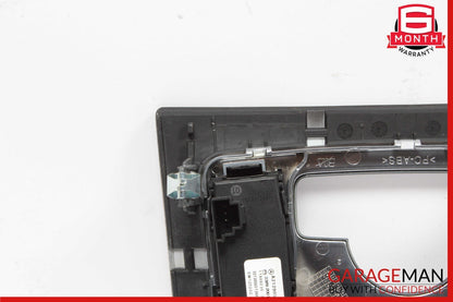 12-14 Mercedes W218 CLS500 Center Console Switch Trim Bezel Cover Wood OEM