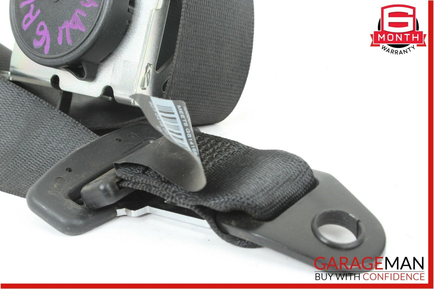14-17 Maserati Ghibli Rear Right / Left Side Seatbelt Seat Belt Retractor Black