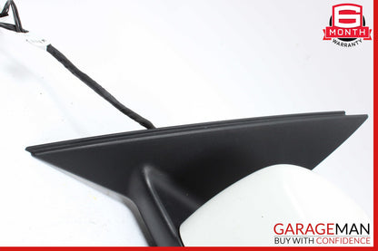10-11 Mercedes W204 C300 C350 Front Left Side Mirror Door Rear View White OEM
