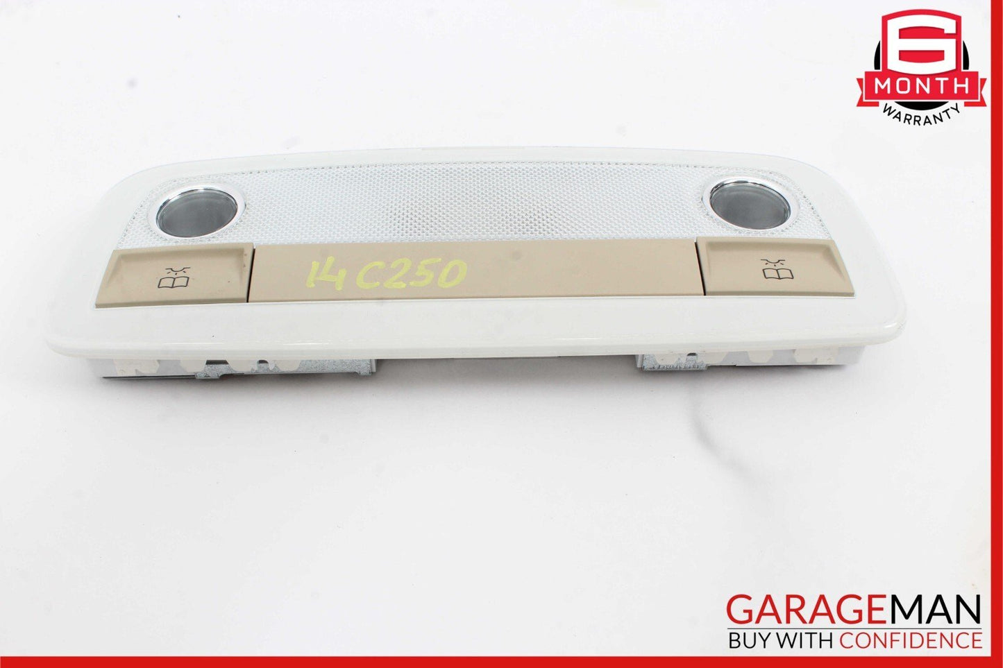08-21 Mercedes C250 GLA250 A220 Rear Overhead Dome Light Reading Map Lamp Beige