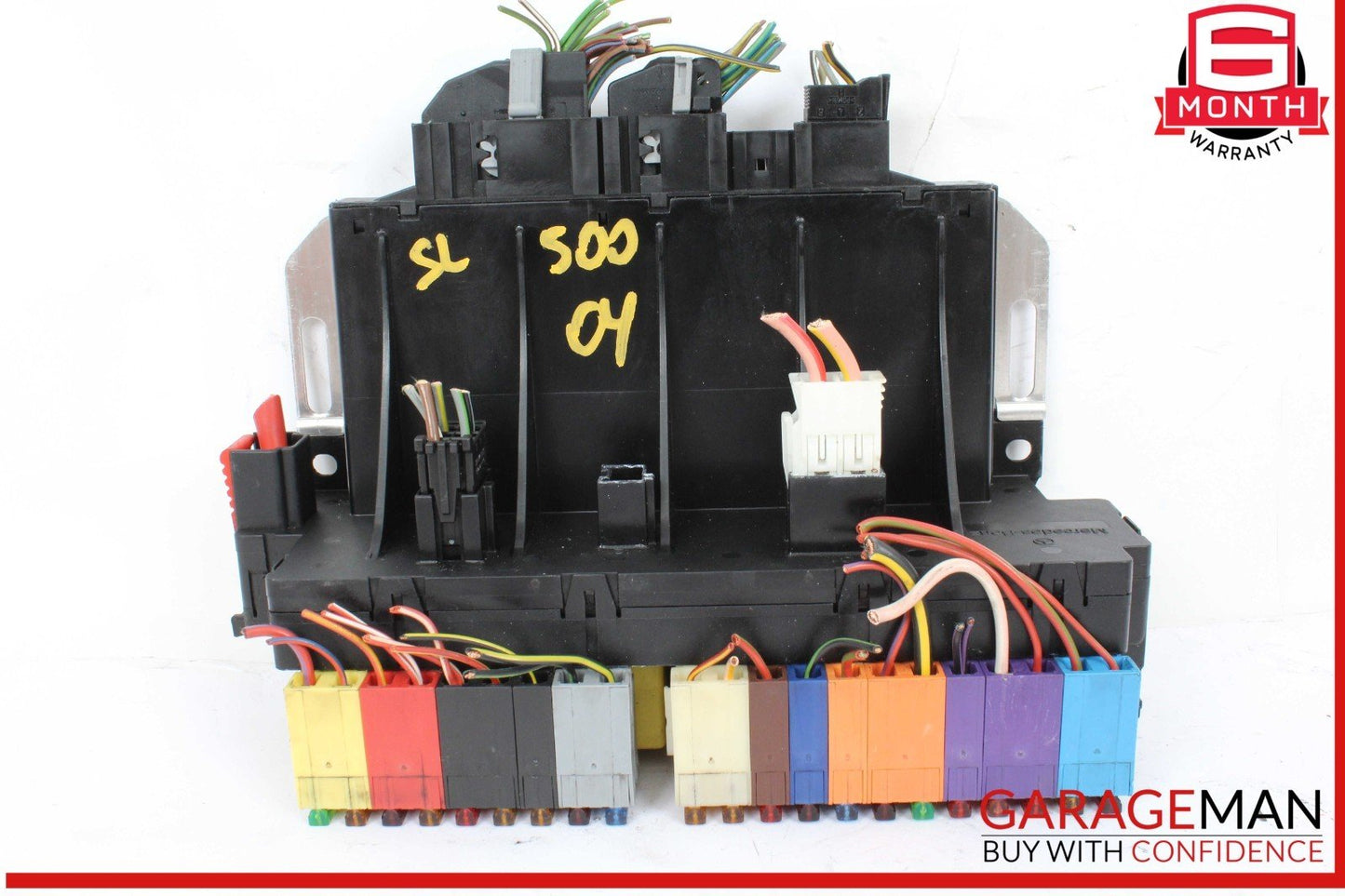 03-12 Mercedes R230 SL500 SL55 AMG Front Left SAM Fuse Box Control Module OEM
