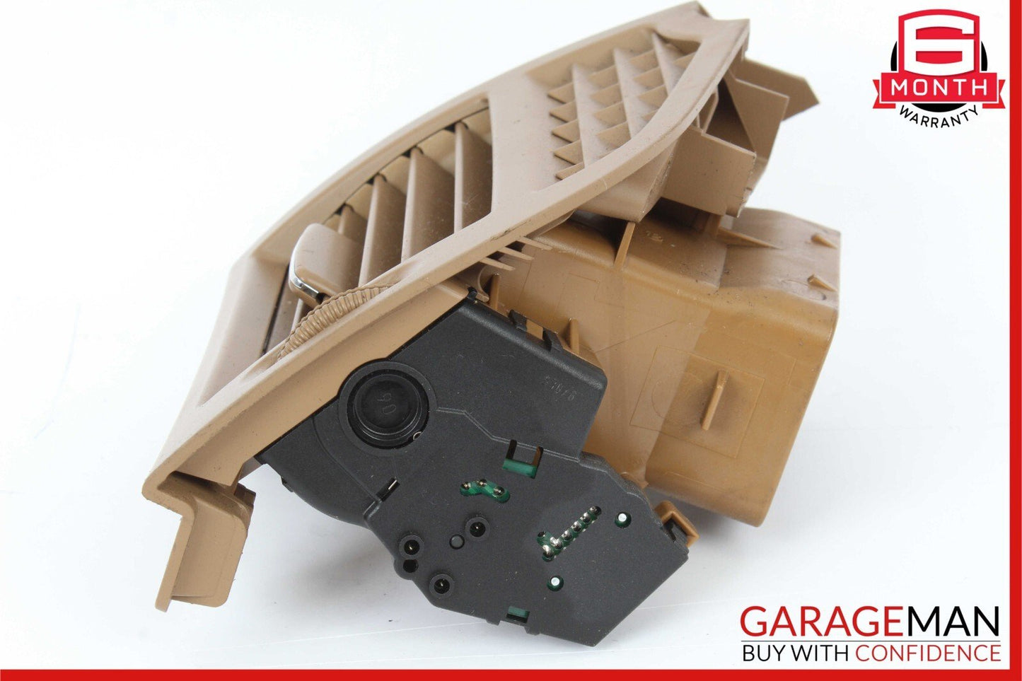 07-14 Mercedes W221 S550 CL550 Left Side Dashboard AC A/C Air Vent Brown OEM