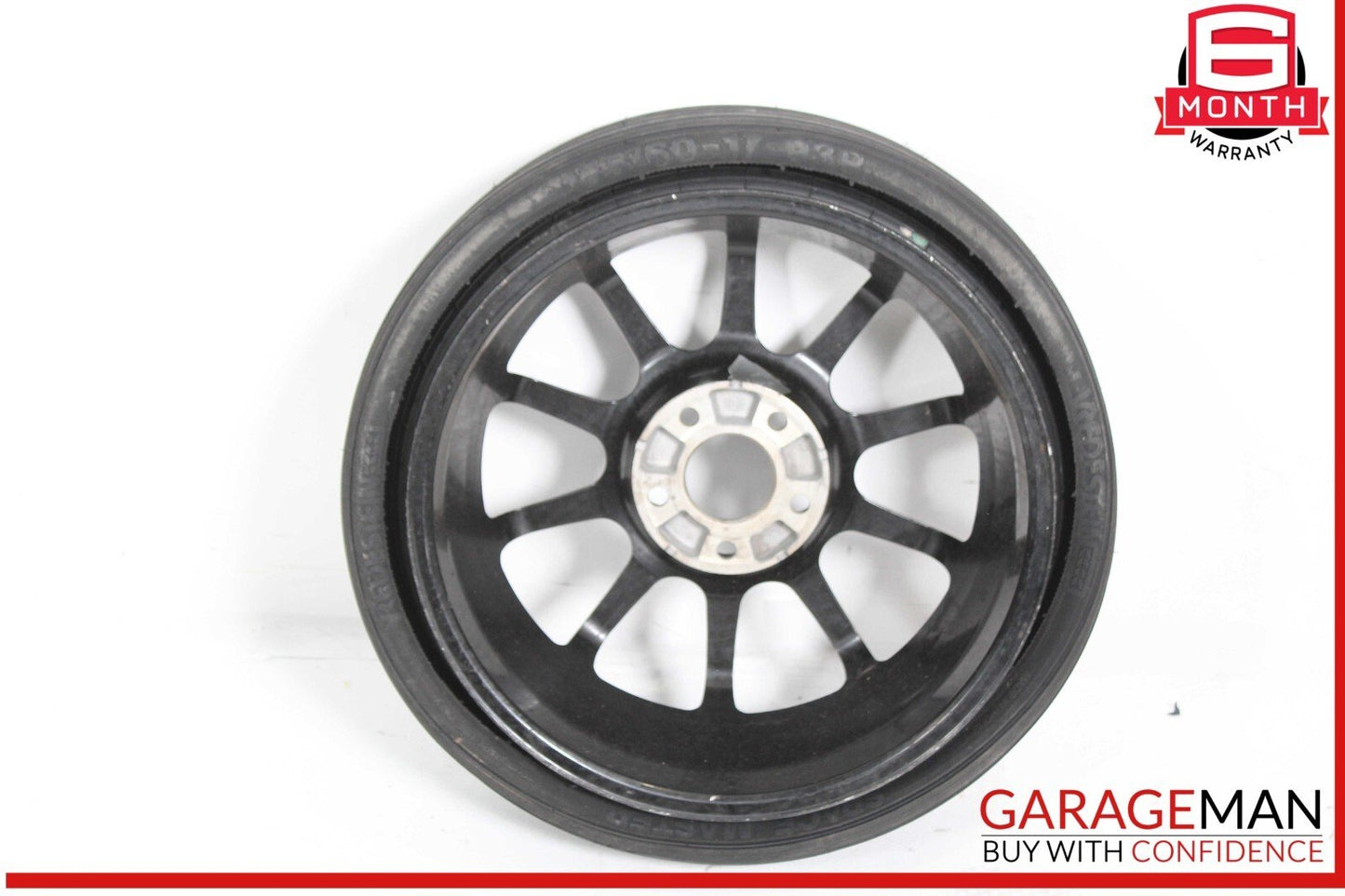 03-12 Mercedes R230 SL500 SL63 AMG Spare Tire Emergency Wheel Donut Rim 17" R17