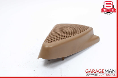 07-14 Mercedes W216 CL550 Front Right Side Door Tweeter Speaker Cover Brown