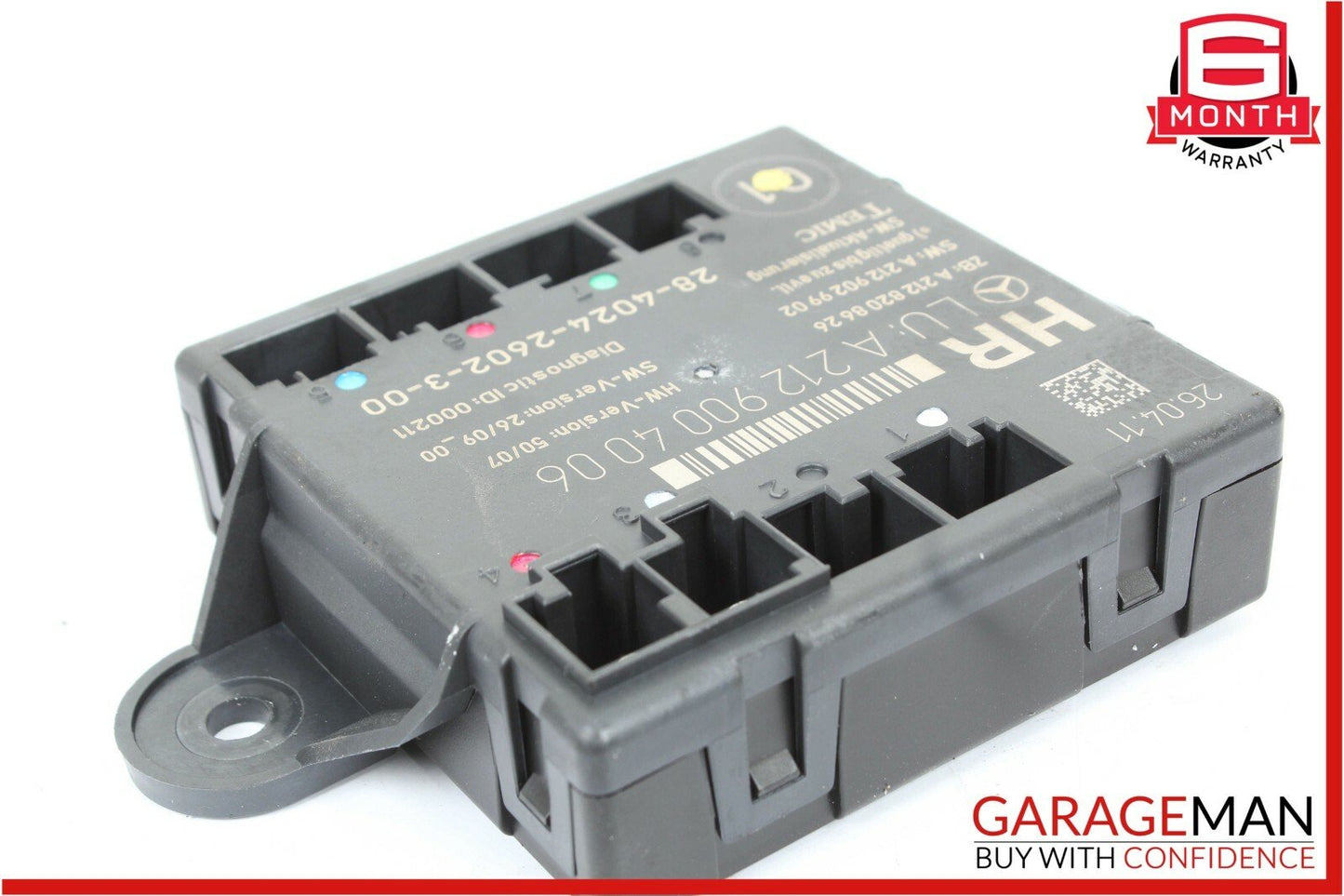 08-14 Mercedes W204 C250 C300 C350 Rear Right Side Door Controller Module Unit