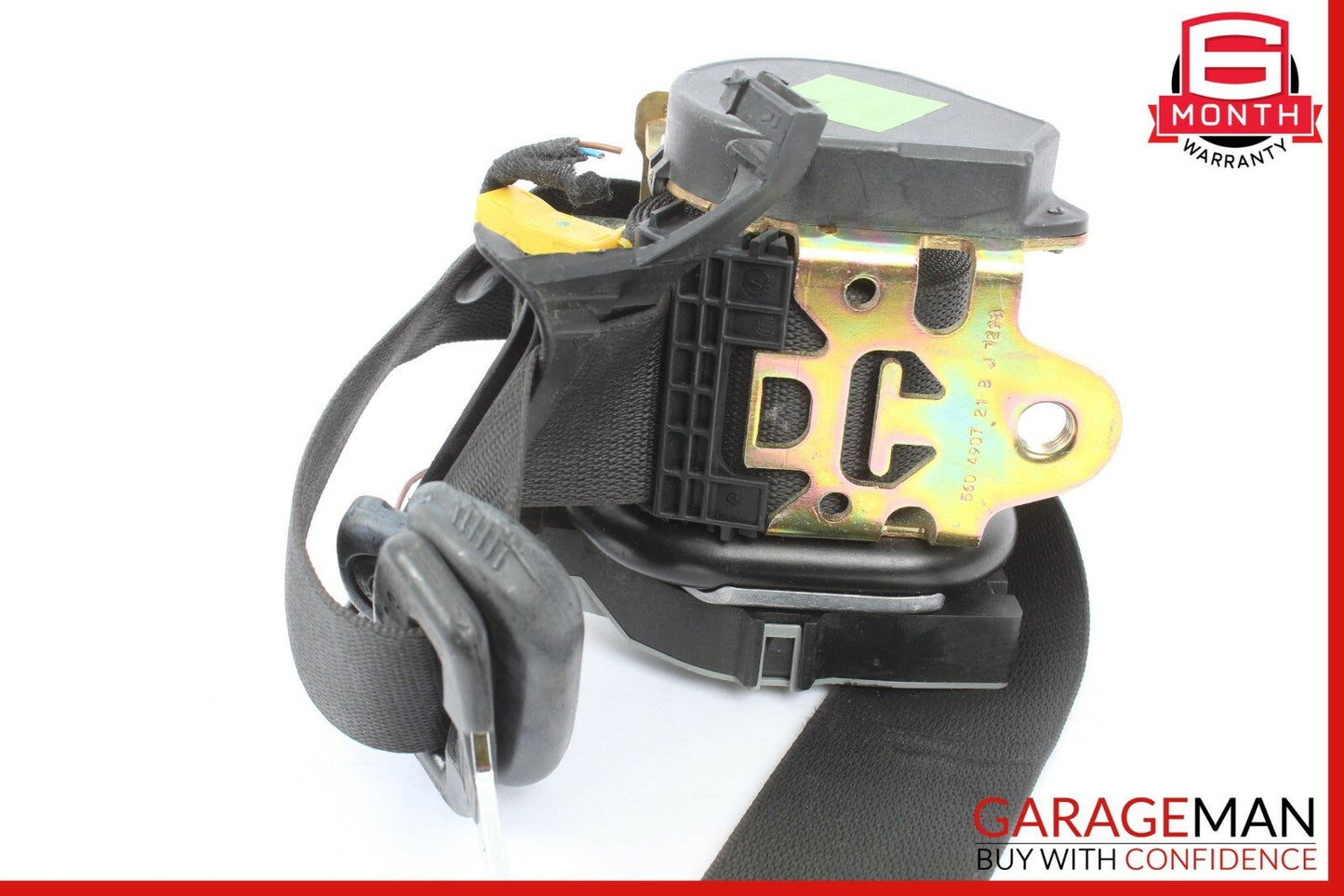 97-03 Mercedes W208 CLK430 Front Right Seatbelt Seat Belt Retractor Black OEM