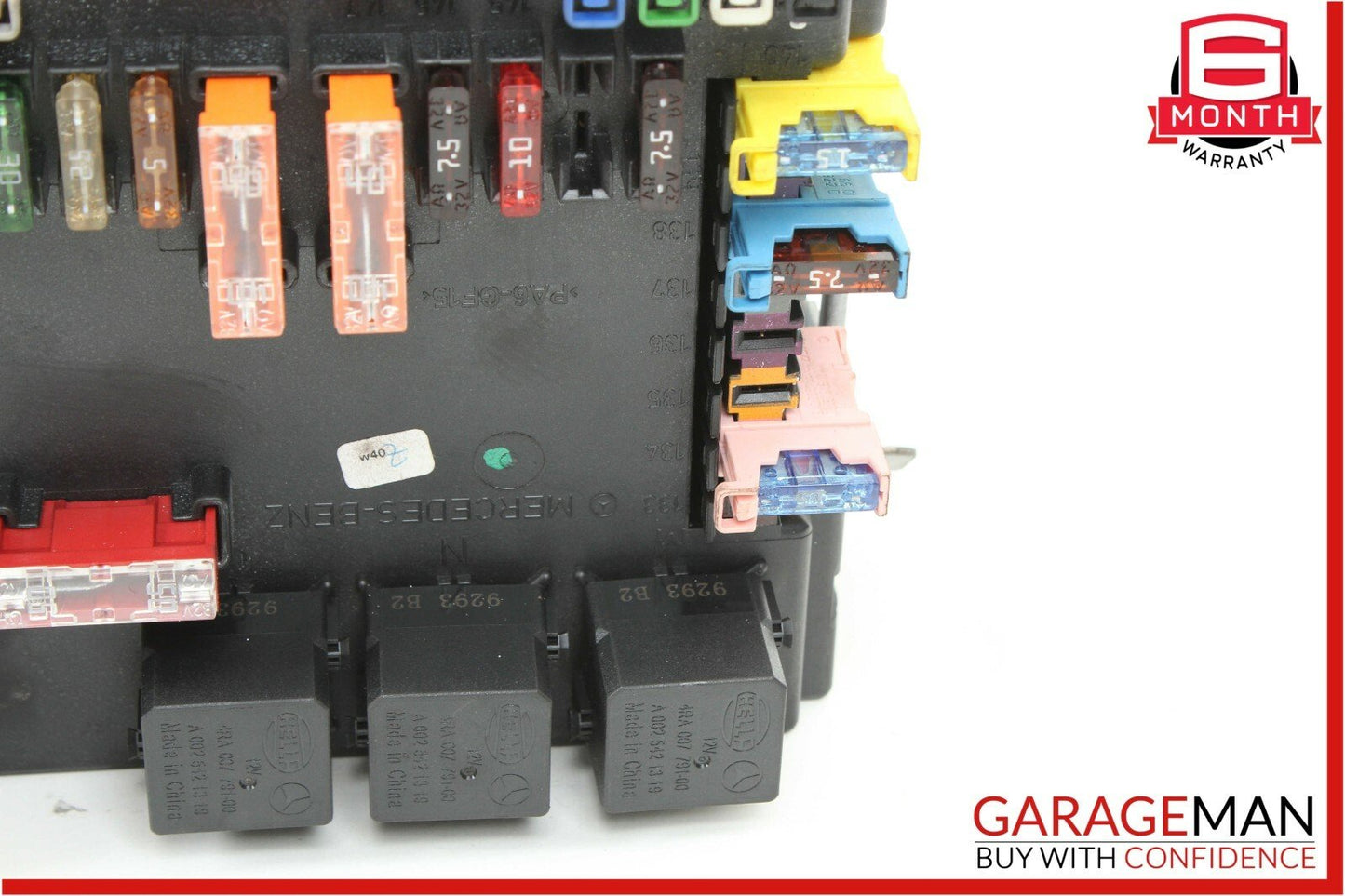 10-13 Mercedes W221 S63 AMG S550 Rear Sam Fuse Box Relay Control 2219003001 OEM