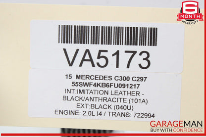 15-18 Mercedes W205 C300 C350 C43 AMG Headlight LED Control Module OEM