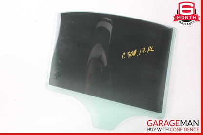 15-20 Mercedes W205 C300 350e C400 Rear Left Side Door Window Glass OEM