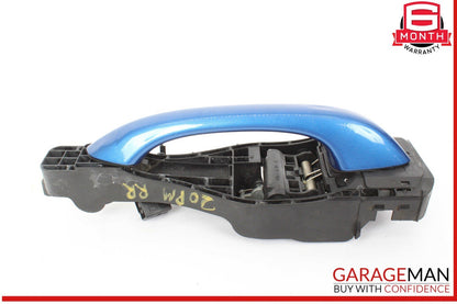 15-24 Porsche Macan 95B Front or Rear Right Side Exterior Door Handle Blue OEM