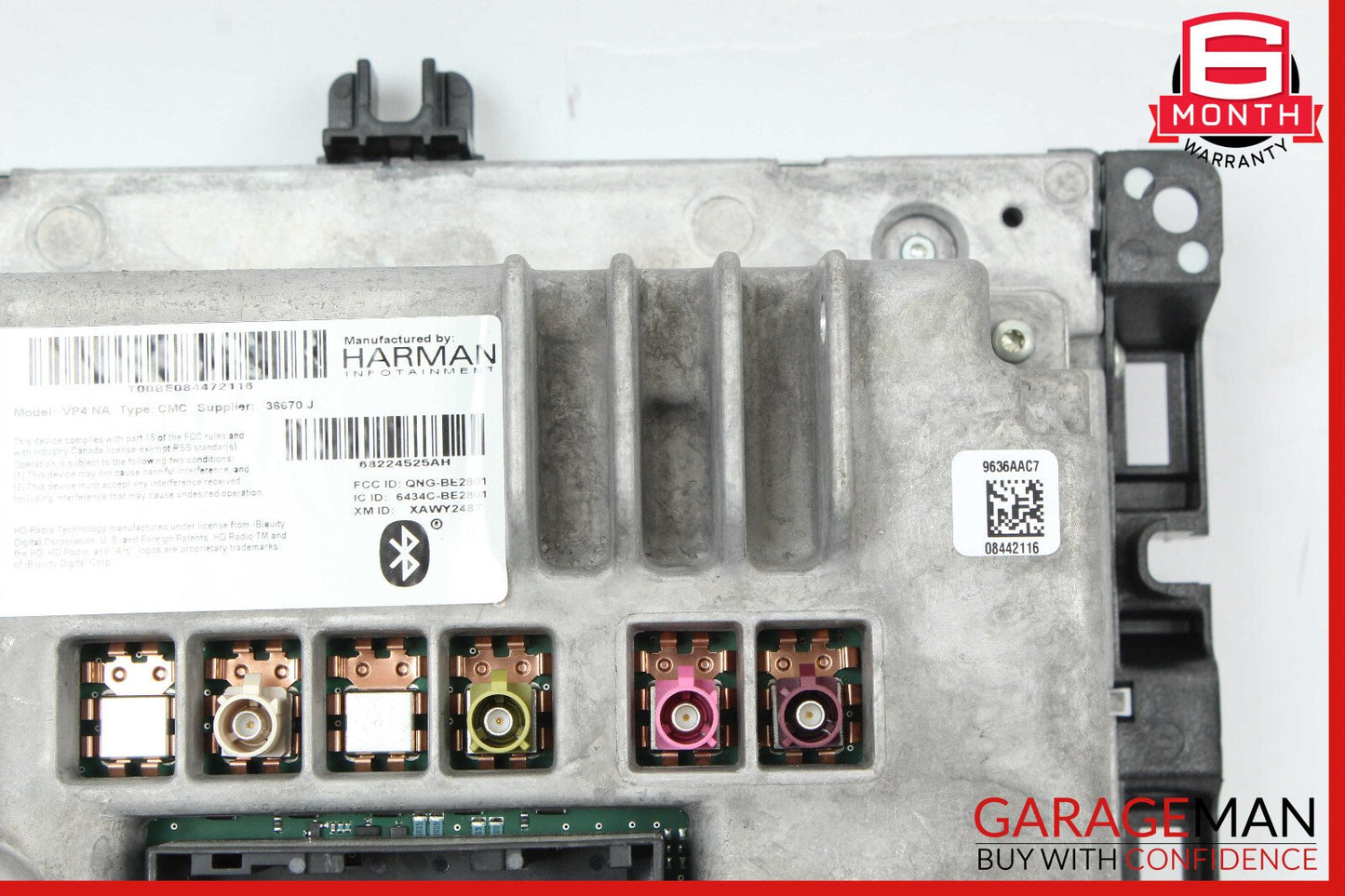 14-17 Jeep Grand Cherokee Dash Display Navigation GPS Radio Screen OEM
