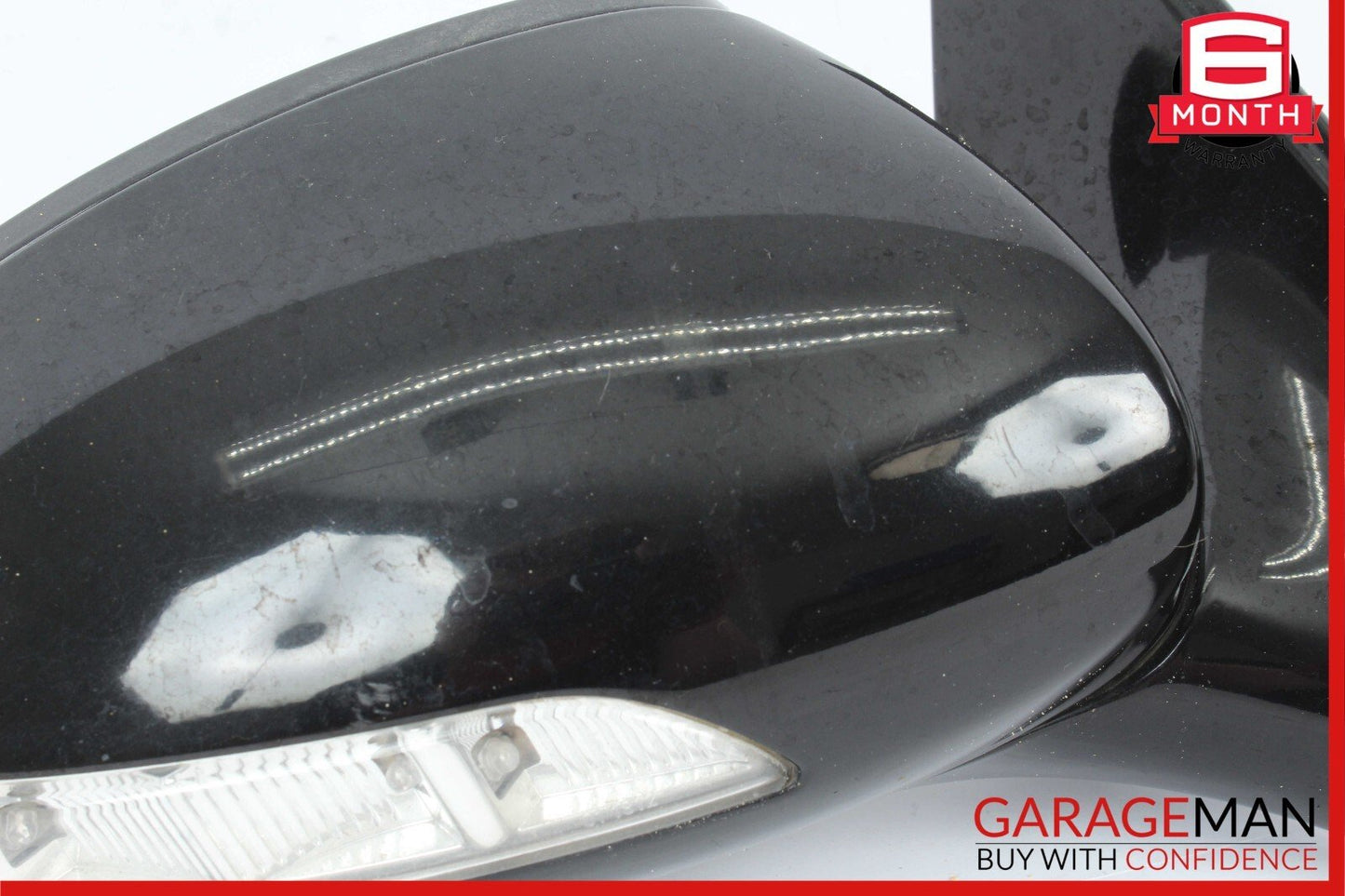 07-09 Mercedes W221 S550 S600 Right Side Mirror Door Rear View Black OEM