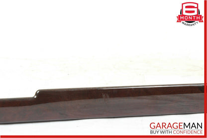 07-09 Mercedes W221 S500 S550 Front Center Console Armrest Trim Panel Wood Bezel