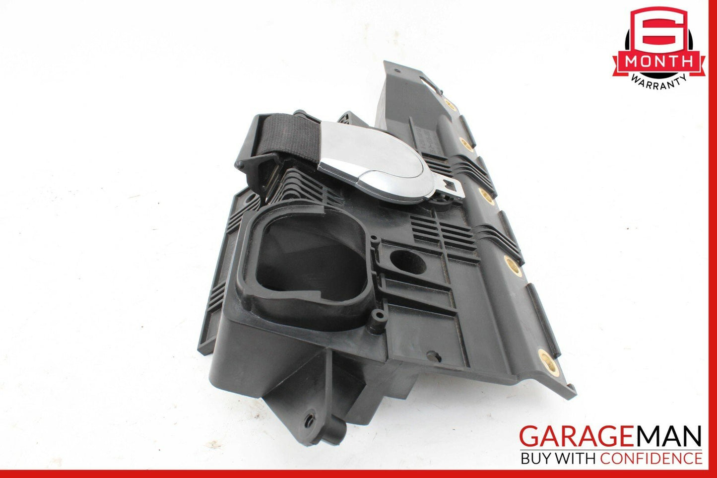 03-08 Mercedes R230 SL500 Rear Left Luggage Seat Belt Retractor Speaker Black