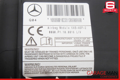 12-19 Mercedes X166 GL450 GL550 Front Left Driver Side Knee Air Bag Airbag OEM