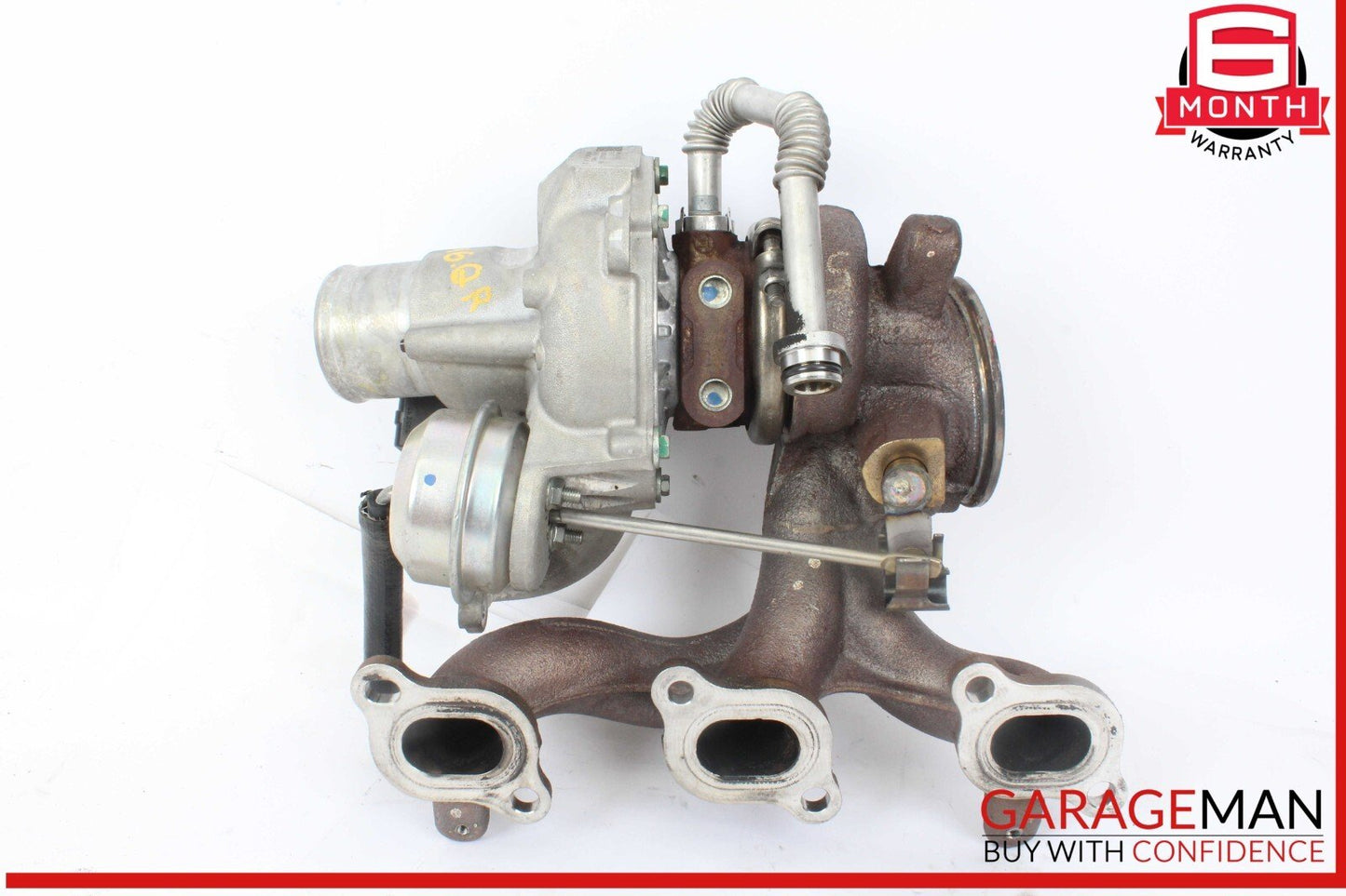 14-20 Maserati Quattroporte Ghibli Left Turbocharger Turbo Charger Manifold OEM