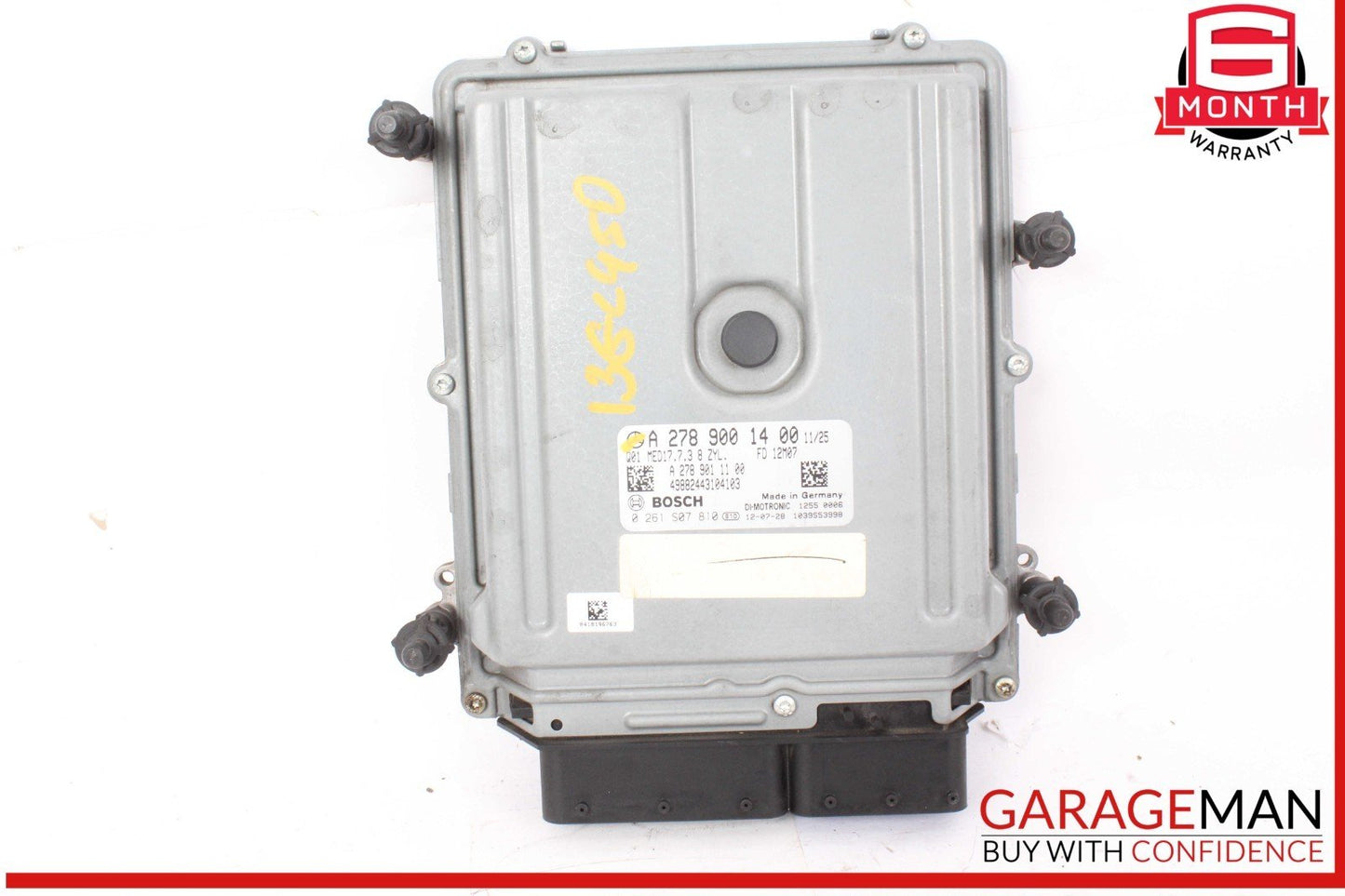 12-16 Mercedes X166 GL450 ECU ECM Engine Computer Control Module Unit OEM