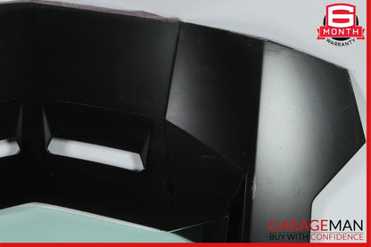 12-21 Lamborghini Aventador Rear Engine Hood Hatch Glass Panel Assembly Black
